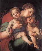 Jacopo Pontormo, Madonna and Child with the Young St John